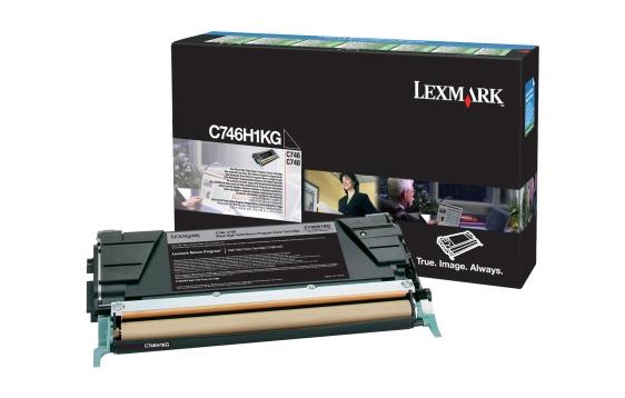 108753 Lexmark  Toner LEXMARK C746H1KG 12K sort 